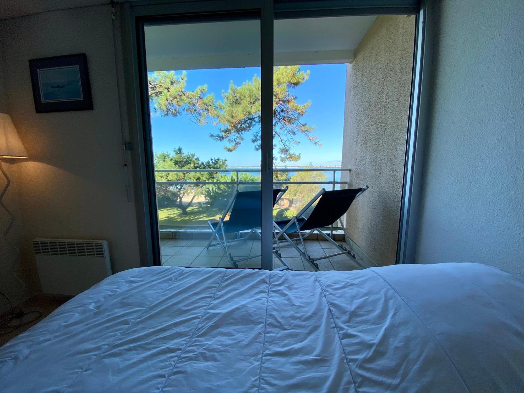C2111 Appartement Vue Mer Terrasse, Parking 阿卡雄 外观 照片