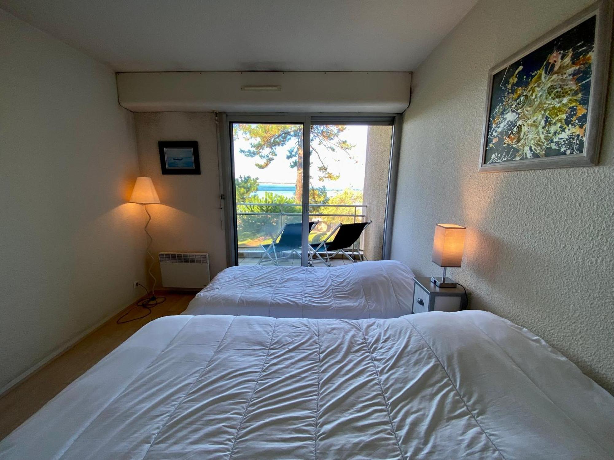 C2111 Appartement Vue Mer Terrasse, Parking 阿卡雄 外观 照片