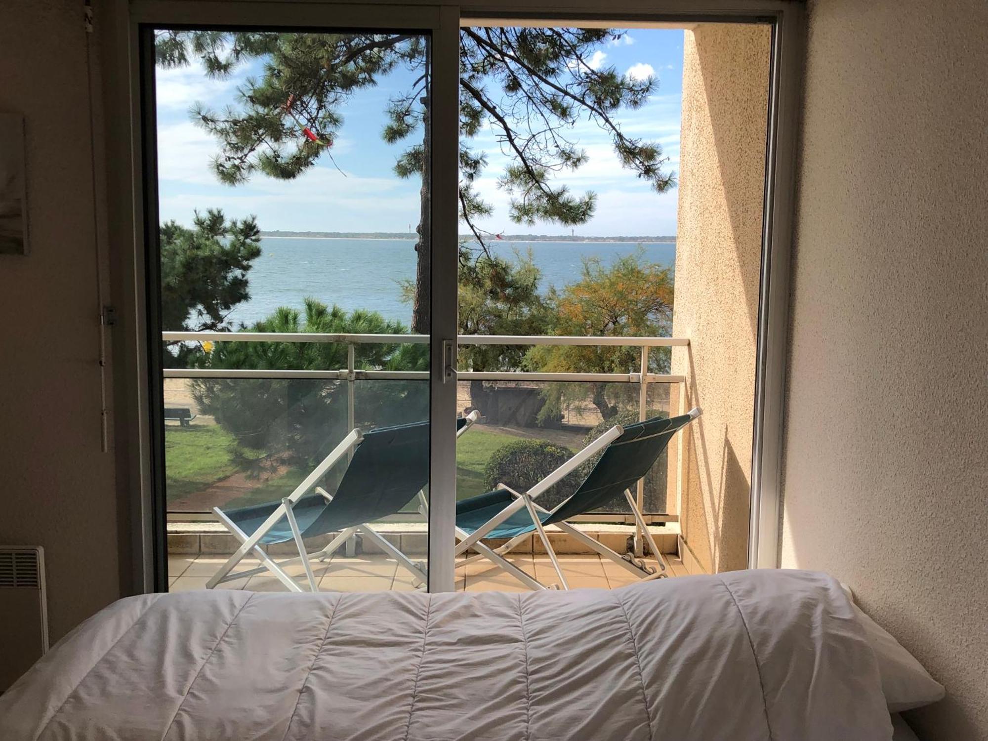 C2111 Appartement Vue Mer Terrasse, Parking 阿卡雄 外观 照片
